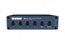 4x1 Passive stereo audio switcher/router with mechanical