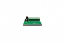5 pole mechanical latching relay with on/off inputs.