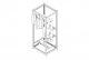 6 PORTS-3 U-LINK 3-1/8" IN/OUT 3-1/8" FLANGED