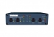 Analog stereo silence monitor with integrated 2x1 switcher