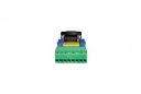 Connect-O-Pad 2. DB-9F to terminal block adapter with audio output level