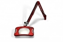 Green-Lite - 7 "Rectangular LED Magnifier (Blaze Red)