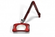 Green-Lite - 7 "Rectangular LED Magnifier (Blaze Red)