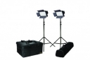 Kit with 2 X IFD576 Lights w/ Gold and V-Mount Plates