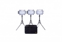 Kit with 3 x IB508-v2 Bi-color LED Studio Light