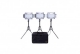 Kit with 3 x IB508-v2 Bi-color LED Studio Light