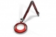 Green-Lite 6 "LED Round Magnifying Glass (Blaze Red)