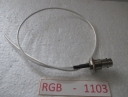 RGB - 1103 JUMPER BNC FEMALE CHASIS BUNDER to RG 174